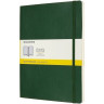 Блокнот MOLESKINE Classic Soft Pocket, клетка, зелёный QP612K15