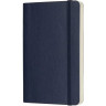 Блокнот MOLESKINE Classic Soft Pocket, нелинованный, сапфир QP613B20