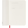 Ежедневник MOLESKINE Classic Soft Pocket, красный, датированный DSF212DC2